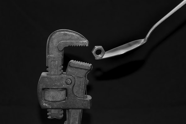 Professional pipe wrench for emergency plumbing repairs